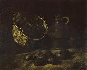 Vincent Van Gogh Still life with Copper Kettle,Jar and Potatoes (nn040 china oil painting artist